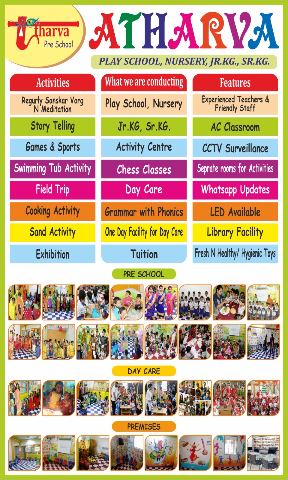 Reason of best pre school.Have a look our premises n activities.